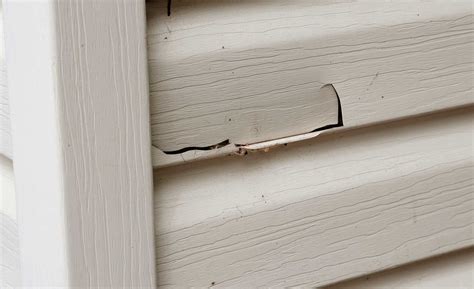 patch up sheet metal siding on house|repair damaged siding on house.